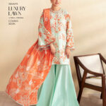 Summer Luxury Lawn 3‑Piece Unstitched Suit