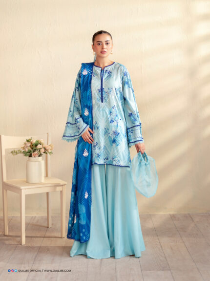 Summer Luxury Lawn 3-Piece Unstitched Suit