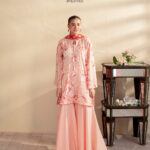 Peach Blossom 3‑Piece Unstitched Lawn Suit